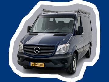 Zakelijke Lease |  Mercedes-Benz Sprinter 211 2.2 CDI 325 L1, Automaat, Gebruikt, Euro 6, Blauw