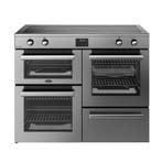 Belling Cookcentre 110 EI Inductie Fornuis - RVS proff -2499, Ophalen of Verzenden, Nieuw, 95 cm of meer