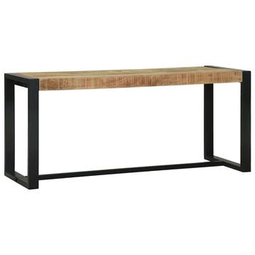 vidaXL Bank Massief Mango Hout, Verzenden, Nieuw