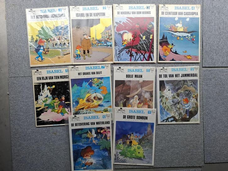 Isabel strips door Will - Fantasy stripboeken reeks, Boeken, Stripboeken, Gelezen, Complete serie of reeks, Verzenden