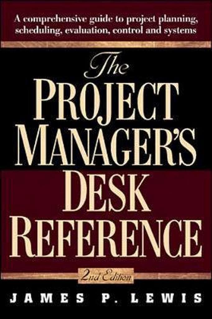 The Project Managers Desk Reference, Boeken, Literatuur, Ophalen of Verzenden