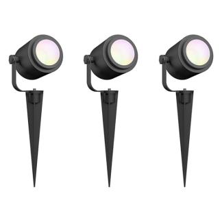 Slimme prikspot | Calex Smart Home | 3 stuks, Tuin en Terras, Buitenverlichting, Nieuw, Verzenden