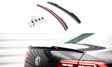 Spoiler VW Passat B8 FL Maxton Glans Zwart, Ophalen of Verzenden, Nieuw