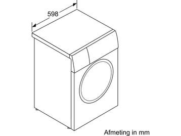 Bosch WGH2560AFG - Wasmachine - 10 kg - 1600 rpm - Stoom -, Verzenden, Zo goed als nieuw