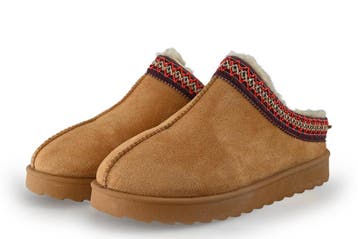 Nelson Pantoffels in maat 39 Cognac, Overige kleuren, Verzenden, Zo goed als nieuw, Nelson