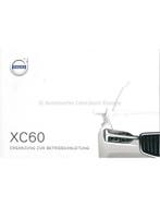 2019 VOLVO XC60 TOEVOEGING INSTRUCTIEBOEKJE DUITS