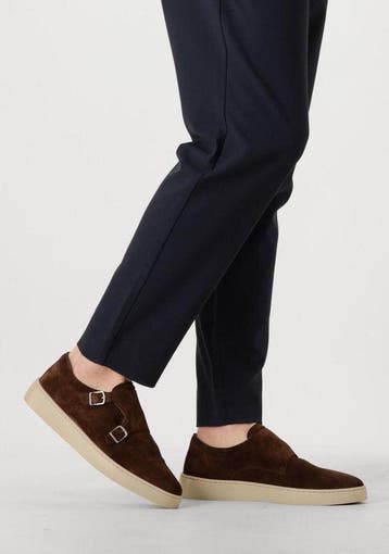 2dekans | Greve Wave Sneakers - Suède - Heren - - 45, Bruin, Ophalen of Verzenden, Zo goed als nieuw, Greve