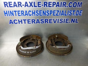 Ankerplaat met remschoenen Opel Ascona A, Manta A, gebruikt., Verzenden, Gebruikt, Opel
