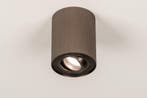 Rietveld Spots - Bruin, Brons - Brons, Metaal, Aluminium, Huis en Inrichting, Lampen | Hanglampen, Verzenden, Nieuw