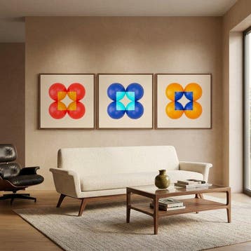 Cess - 3D Bauhaus - Triptych Edition - XXL