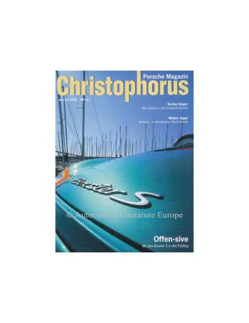 2000 PORSCHE CHRISTOPHORUS MAGAZINE 284 DUITS, Nieuw, Porsche, Author