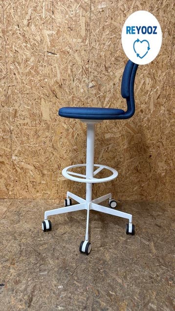 Baliestoel - laboratoriumstoel - LaPalma - Blauw - Tweed..., Nieuw in verpakking