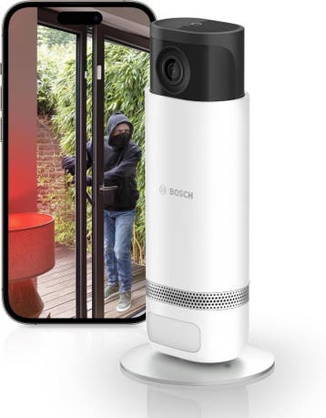 Smart WiFi Camera Wit | 35% Korting | Bosch Topmodel, Ophalen of Verzenden, Zo goed als nieuw, Binnencamera