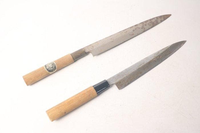KATANA  Yanagiba - Keukenmes - Kitchen knife set -, Antiek en Kunst, Antiek | Keukenbenodigdheden