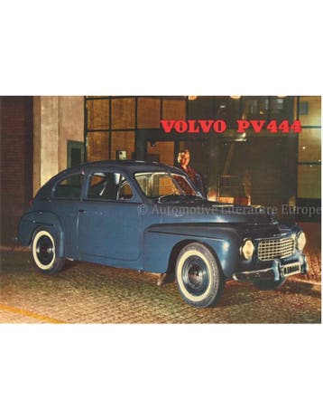 1956 VOLVO PV 444 LEAFLET NEDERLANDS, Nieuw, Volvo, Author