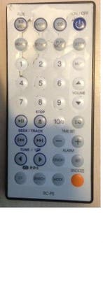 Afstandsbediening Sangean wr-3 rc-p5, Audio, Tv en Foto, Ophalen of Verzenden, Nieuw, Origineel