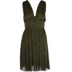 Nenette • korte jurk Auri in zwart met goud • 34 (IT40), Kleding | Dames, Jurken, Verzenden, Zwart, Maat 36 (S), Nenette