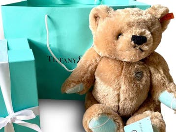 Steiff - Teddybeer Tiffany & Co - Teddy Bear - No Reserve