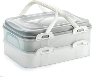 Voedsel transportbox, cupcake, muffin, party container, t..., Verzenden, Nieuw
