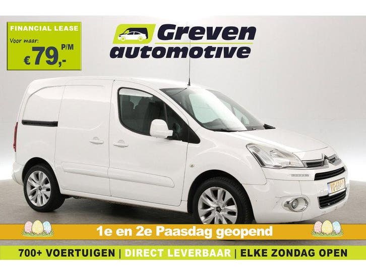 Citroën Berlingo 1.6 e-HDI | Airco | Cruise | 3 Zits |, Auto's, Bestelauto's, Handgeschakeld, Diesel, Wit, Citroën