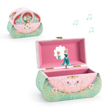 Djeco muziekdoosje prinsessenkoets  van €26,99 voor €24,29, Ophalen of Verzenden, Nieuw