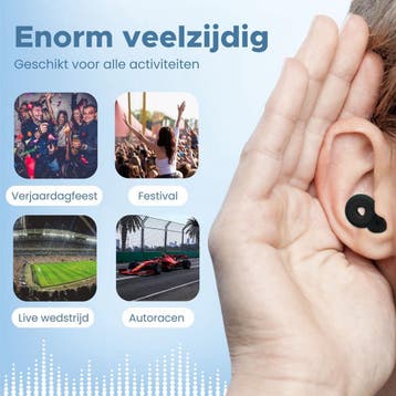 Kitone® Earplugs - Oordoppen - Oordopjes Slapen -, Ophalen of Verzenden, Zo goed als nieuw