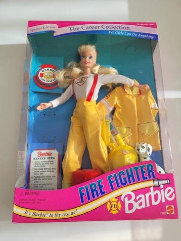 Barbie - Barbiepop Fire Fighter Barbie 1994 - 1990-2000 -