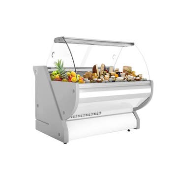 GGM Gastro | Koeltoonbank - 1325x1150mm - 260 liter - wit -, Verzenden, Nieuw in verpakking, Hotelinrichting