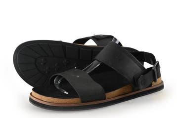 Timberland Sandalen in maat 44 Zwart, Sandalen, Verzenden, Zo goed als nieuw, Timberland