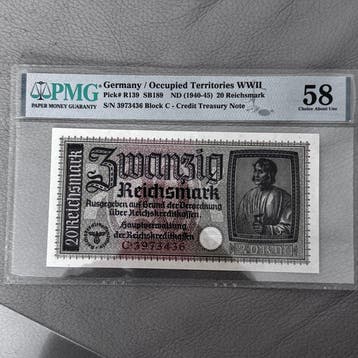 Duitsland. - 20 Reichsmark - ND (1940-45) - Pick R139