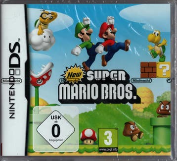 DS New Super Mario Bros. (Geseald), Spelcomputers en Games, Games | Nintendo DS, Verzenden, Nieuw