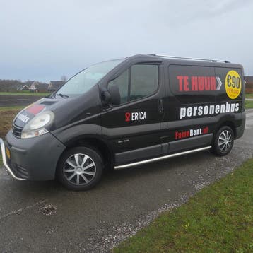 9-Persoons Bus Huren | €90,- p/d | KM-VRIJ & ZONDER BORG!, Personenauto