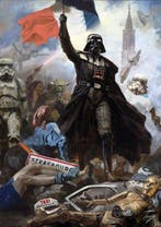 Teejo (1992) - La marseillaise - Premium poster - Hand