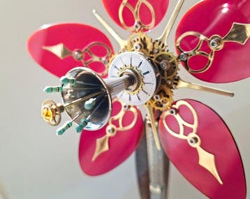 Peter Szucsy - Steampunk Flower No.15