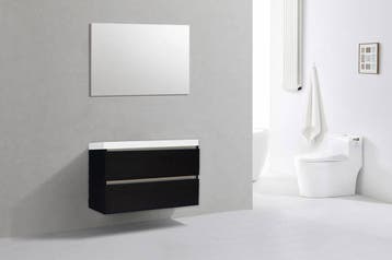 Sani Royal Badkamermeubel Generation Deep Black 80, Nieuw