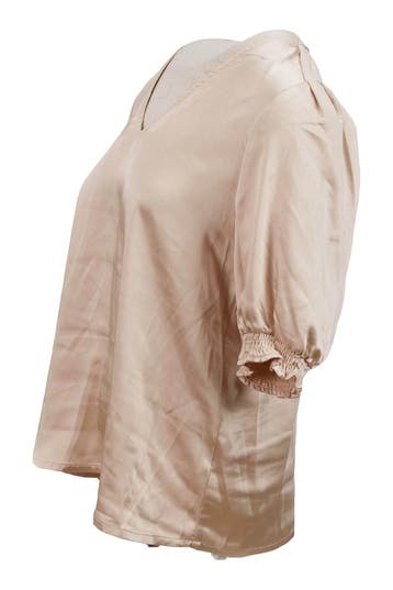 Aaiko Top in maat S Beige, Aaiko, Verzenden, Zo goed als nieuw, Beige