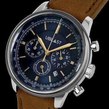 Ublast - Noble Chronograph - Sapphire Glass - Zonder, Nieuw
