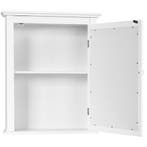 LIVSK Wandgemonteerde Spiegelkast - Moderne Witte Afwerking, Huis en Inrichting, Kasten | Buffetkasten, Verzenden, Nieuw