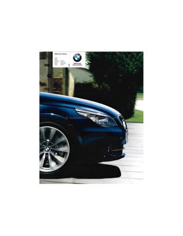 2008 BMW 5 SERIE SEDAN BROCHURE NEDERLANDS, Nieuw, BMW, Author