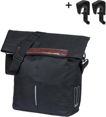 Basil City - Fietsshopper - MIk Hooks - Enkele Fietstas -, Ophalen of Verzenden, Zo goed als nieuw, Basil
