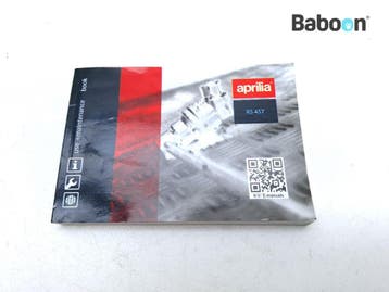 Instructie Boek Aprilia RS 457 2024 IT, DE, FR, ES, Verzenden, Gebruikt