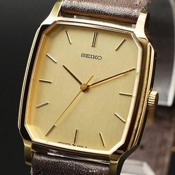 Seiko - Quartz Vintage Octagon / Square - Zonder