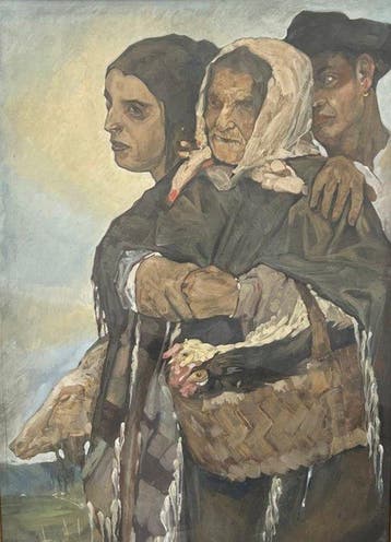 Isidoro Barilari (1897–1964) - Contadini in cammino