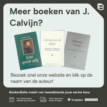 Institutie set - J. Calvijn 9789021130354, Verzenden, Gelezen, J. Calvijn