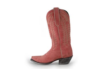Caborca Silver Cowboy laarzen in maat 37 Roze, Overige kleuren, Verzenden, Zo goed als nieuw, Caborca Silver