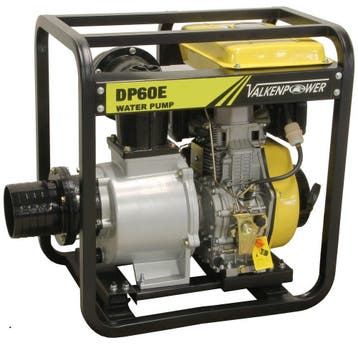 Diesel waterpomp 6 150mm met elektr. start 180m3/u, Tuin en Terras, Verzenden, Nieuw