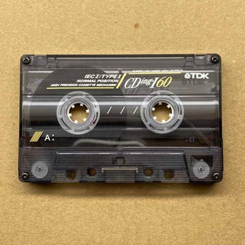 TDK CDing-I60 onbespeeld gebruikt (Cassette band), Ophalen of Verzenden, Nieuw in verpakking