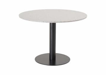 Eettafel  Christy  106 cm  Grijs  Terrazzo  Jörn, Verzenden, Nieuw
