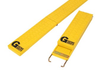 GenieGrips Mats beschermmatten voor heftruckvorken  -  Geel, Verzenden