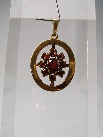Zonder minimumprijs - Hanger - 8 karaat Geel goud - 1.50ct.